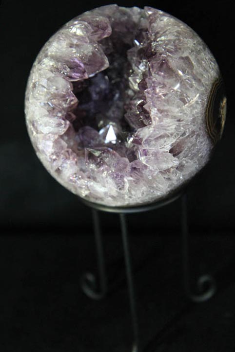 Amethyst Geode Sphere -0