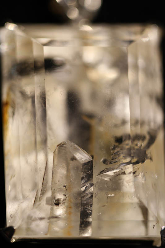 Phantom Clear quartz pendant -1686