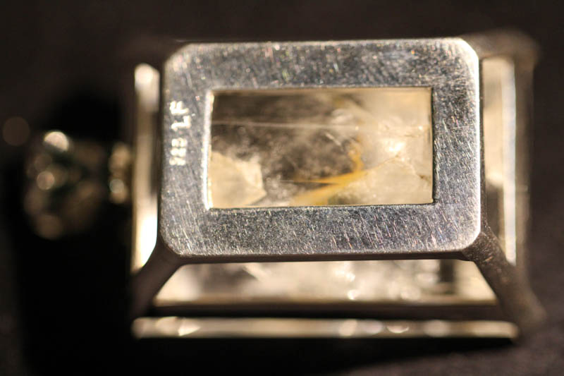 Phantom Clear quartz pendant -1687