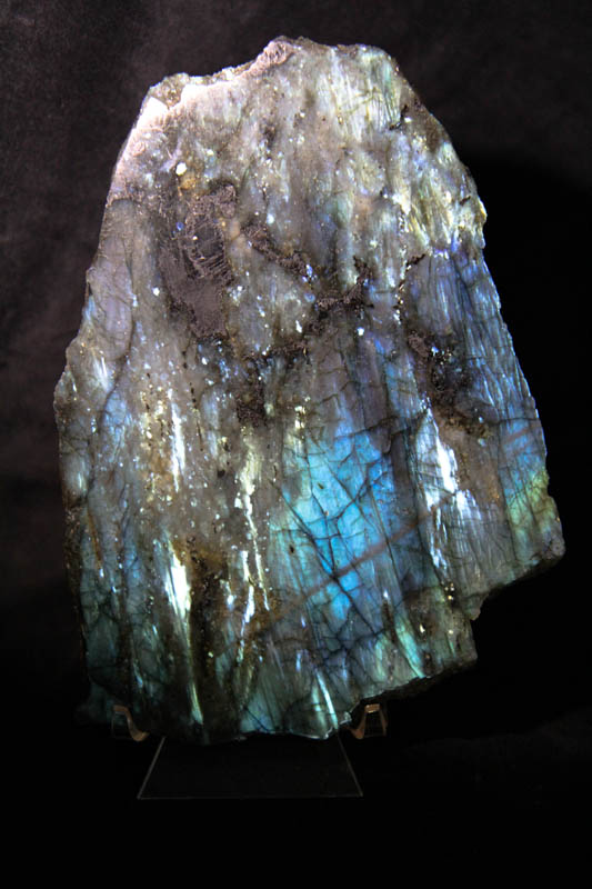 Labradorite Slice-0