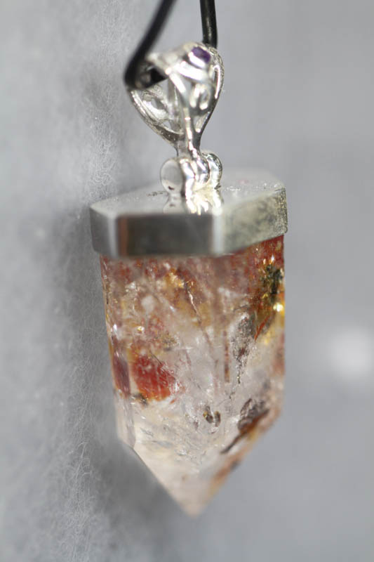 Hematite Picture Quartz-2166