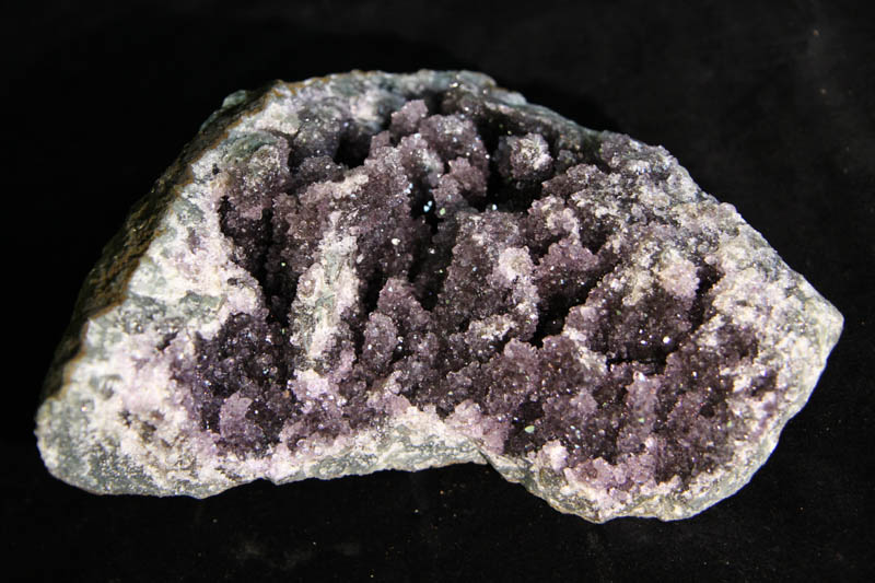 Black Amethyst Cluster-0