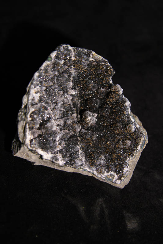 Black Amethyst Cluster-0