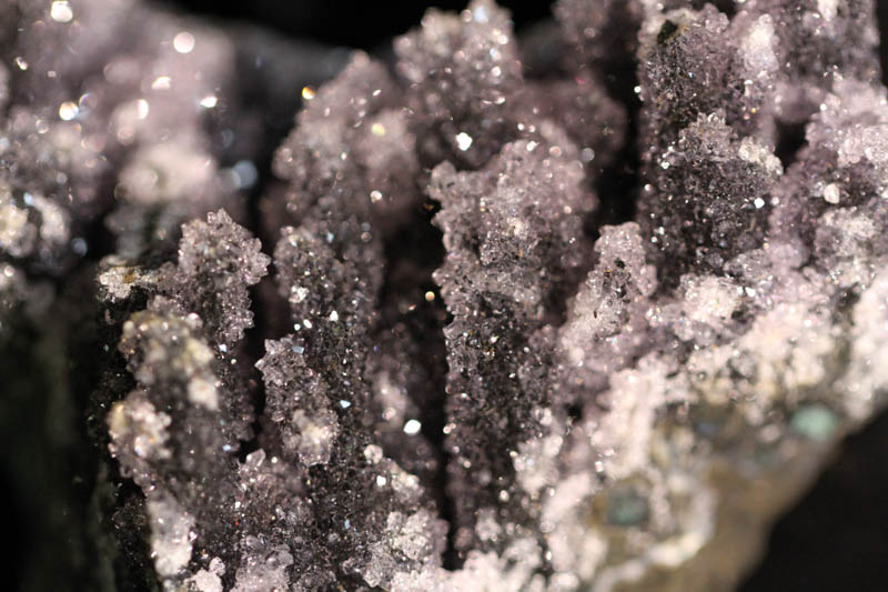 Black Amethyst Cluster-2567