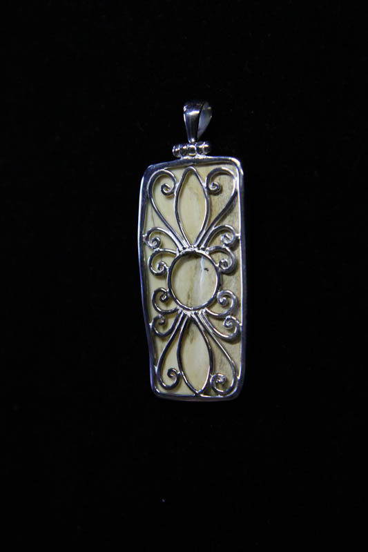 Mammoth Ivory Pendant -3158