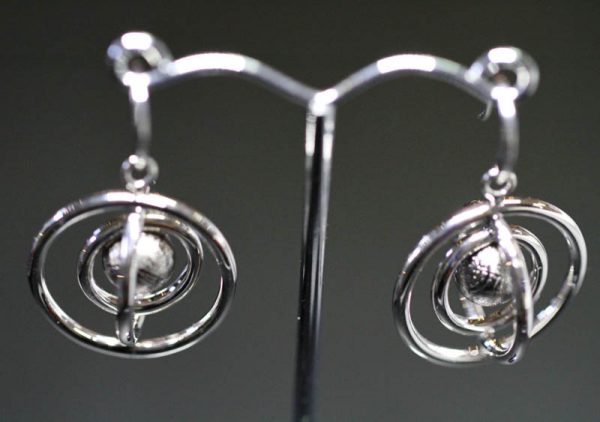 Meteorite Earrings Sml-0