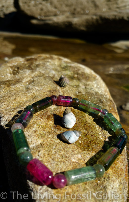 Tourmaline Bracelet - Tube Medium-3493