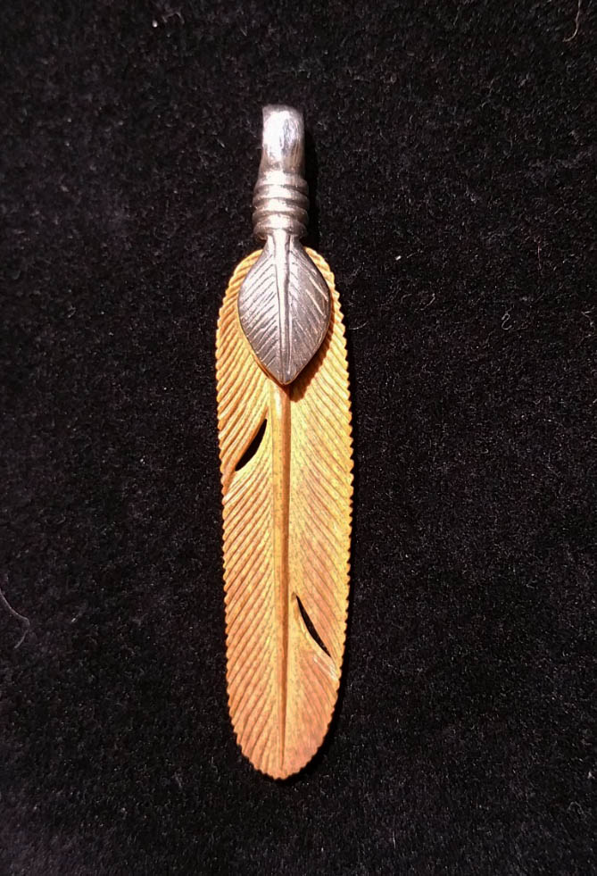 Mammoth Ivory Wing Earrings-3590